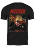 Заказать мужскую футболку в Москве. Футболка классическая Accept band от Leichenwagen - готовые дизайны и нанесение принтов.