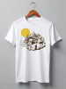 Заказать мужскую футболку в Москве. Футболка классическая Mountains от oneredfoxstore@gmail.com - готовые дизайны и нанесение принтов.