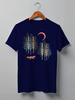 Заказать мужскую футболку в Москве. Футболка классическая Fox Here от oneredfoxstore@gmail.com - готовые дизайны и нанесение принтов.
