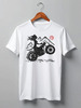 Заказать мужскую футболку в Москве. Футболка классическая Motolady Cat от oneredfoxstore@gmail.com - готовые дизайны и нанесение принтов.
