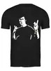 Заказать мужскую футболку в Москве. Футболка классическая Bruce Lee от forvard - готовые дизайны и нанесение принтов.