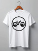 Заказать мужскую футболку в Москве. Футболка классическая Mountain Bike от oneredfoxstore@gmail.com - готовые дизайны и нанесение принтов.