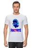Заказать мужскую футболку в Москве. Футболка классическая Fortnite от  PRO_DESIGN - готовые дизайны и нанесение принтов.