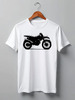 Заказать мужскую футболку в Москве. Футболка классическая Enduro от oneredfoxstore@gmail.com - готовые дизайны и нанесение принтов.