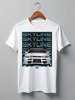 Заказать мужскую футболку в Москве. Футболка классическая Nissan skyline  от Mishka Draws - готовые дизайны и нанесение принтов.