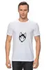 Заказать мужскую футболку в Москве. Футболка классическая Хаски от acidhouses - готовые дизайны и нанесение принтов.
