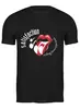 Заказать мужскую футболку в Москве. Футболка классическая The Rolling Stones от Fedor - готовые дизайны и нанесение принтов.