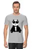 Заказать мужскую футболку в Москве. Футболка классическая Панда от icase - готовые дизайны и нанесение принтов.