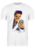 Заказать мужскую футболку в Москве. Футболка классическая Elvis Aaron Presley от T-shirt print  - готовые дизайны и нанесение принтов.