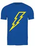 Заказать мужскую футболку в Москве. Футболка классическая Flash от troyaperformans@mail.ru - готовые дизайны и нанесение принтов.