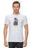 Заказать мужскую футболку в Москве. Футболка классическая  Psychedelic Fern Skull от oneredfoxstore@gmail.com - готовые дизайны и нанесение принтов.