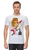 Заказать мужскую футболку в Москве. Футболка классическая Рок Звезда (Rock Star) от coolmag - готовые дизайны и нанесение принтов.