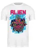 Заказать мужскую футболку в Москве. Футболка классическая ❖ ALIEN ❖ от balden - готовые дизайны и нанесение принтов.