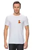 Заказать мужскую футболку в Москве. Футболка классическая Рыжий котт от Hop Shop - готовые дизайны и нанесение принтов.