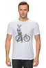 Заказать мужскую футболку в Москве. Футболка классическая Bike Punk Cat от oneredfoxstore@gmail.com - готовые дизайны и нанесение принтов.