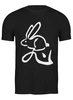 Заказать мужскую футболку в Москве. Футболка классическая Кролик - иероглиф от skynatural - готовые дизайны и нанесение принтов.