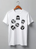 Заказать мужскую футболку в Москве. Футболка классическая Skulls от oneredfoxstore@gmail.com - готовые дизайны и нанесение принтов.