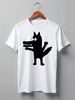 Заказать мужскую футболку в Москве. Футболка классическая Animals от oneredfoxstore@gmail.com - готовые дизайны и нанесение принтов.