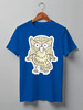 Заказать мужскую футболку в Москве. Футболка классическая Owl Here от oneredfoxstore@gmail.com - готовые дизайны и нанесение принтов.