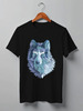 Заказать мужскую футболку в Москве. Футболка классическая Beautiful wolf от YellowCloverShop - готовые дизайны и нанесение принтов.