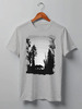 Заказать мужскую футболку в Москве. Футболка классическая Dark Forest от oneredfoxstore@gmail.com - готовые дизайны и нанесение принтов.