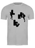 Заказать мужскую футболку в Москве. Футболка классическая Block Climbers от oneredfoxstore@gmail.com - готовые дизайны и нанесение принтов.