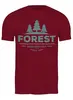 Заказать мужскую футболку в Москве. Футболка классическая Mountains от oneredfoxstore@gmail.com - готовые дизайны и нанесение принтов.