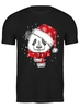 Заказать мужскую футболку в Москве. Футболка классическая Christmas Panda от skynatural - готовые дизайны и нанесение принтов.