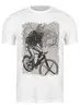 Заказать мужскую футболку в Москве. Футболка классическая Cat Punk Rider от oneredfoxstore@gmail.com - готовые дизайны и нанесение принтов.