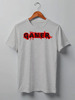 Заказать мужскую футболку в Москве. Футболка классическая Gamer от Leichenwagen - готовые дизайны и нанесение принтов.