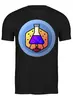 Заказать мужскую футболку в Москве. Футболка классическая Science от oneredfoxstore@gmail.com - готовые дизайны и нанесение принтов.