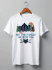 Заказать мужскую футболку в Москве. Футболка классическая Fox Here от oneredfoxstore@gmail.com - готовые дизайны и нанесение принтов.