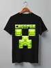 Заказать мужскую футболку в Москве. Футболка классическая MINECRAFT CREEPER от weeert - готовые дизайны и нанесение принтов.