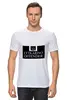 Заказать мужскую футболку в Москве. Футболка классическая Лыткарино от торгаш - готовые дизайны и нанесение принтов.