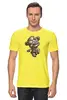 Заказать мужскую футболку в Москве. Футболка классическая Мишка зомби от T-shirt print  - готовые дизайны и нанесение принтов.