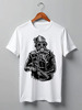 Заказать мужскую футболку в Москве. Футболка классическая Oldschool от oneredfoxstore@gmail.com - готовые дизайны и нанесение принтов.