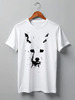 Заказать мужскую футболку в Москве. Футболка классическая Fox Here от oneredfoxstore@gmail.com - готовые дизайны и нанесение принтов.