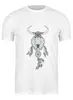 Заказать мужскую футболку в Москве. Футболка классическая Skull от anastasiya24sk - готовые дизайны и нанесение принтов.
