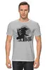 Заказать мужскую футболку в Москве. Футболка классическая Ninja Fox от oneredfoxstore@gmail.com - готовые дизайны и нанесение принтов.
