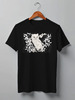 Заказать мужскую футболку в Москве. Футболка классическая Owl Here от oneredfoxstore@gmail.com - готовые дизайны и нанесение принтов.