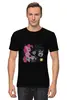 Заказать мужскую футболку в Москве. Футболка классическая Pinkie Pie and Portal 2 от cigaretko - готовые дизайны и нанесение принтов.