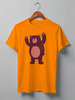 Заказать мужскую футболку в Москве. Футболка классическая Bear Here от oneredfoxstore@gmail.com - готовые дизайны и нанесение принтов.