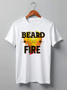 Заказать мужскую футболку в Москве. Футболка классическая Beard Like Fire от Borodachi - готовые дизайны и нанесение принтов.