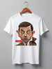 Заказать мужскую футболку в Москве. Футболка классическая Mr.Bean от Leichenwagen - готовые дизайны и нанесение принтов.