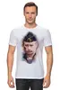 Заказать мужскую футболку в Москве. Футболка классическая Putin от Pinky-Winky - готовые дизайны и нанесение принтов.