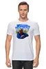 Заказать мужскую футболку в Москве. Футболка классическая Leonid Brezhnev от balden - готовые дизайны и нанесение принтов.