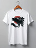 Заказать мужскую футболку в Москве. Футболка классическая Animals от oneredfoxstore@gmail.com - готовые дизайны и нанесение принтов.