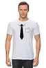 Заказать мужскую футболку в Москве. Футболка классическая галстук от queen  - готовые дизайны и нанесение принтов.
