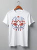 Заказать мужскую футболку в Москве. Футболка классическая Fox Here от oneredfoxstore@gmail.com - готовые дизайны и нанесение принтов.