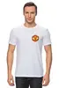 Заказать мужскую футболку в Москве. Футболка классическая Manchester United от Printio - готовые дизайны и нанесение принтов.